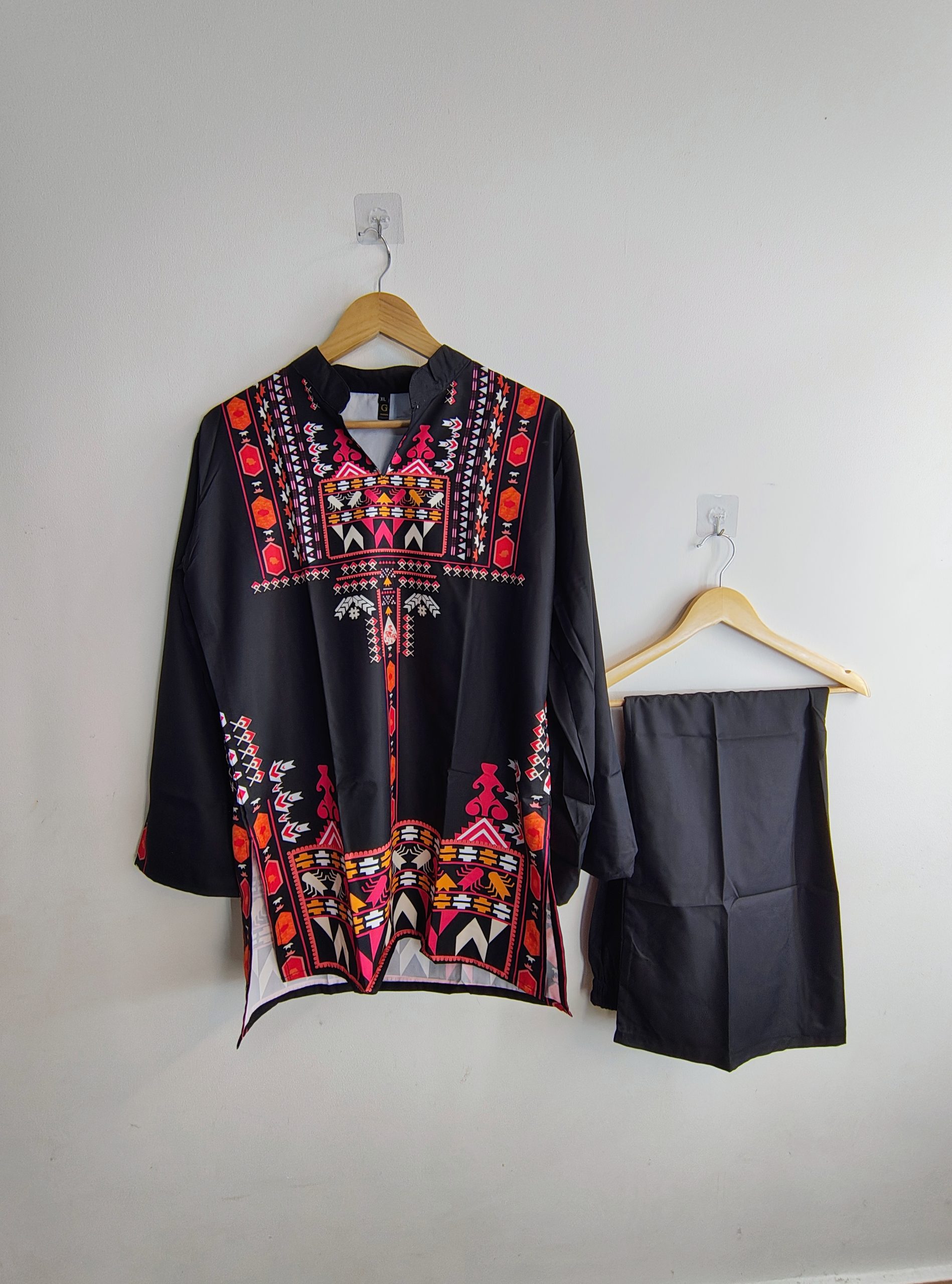 Bold Hummer Black Printed Co-Ord Set for Effortless Style - Image 4